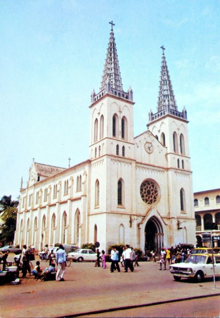 Picture of a church Cathedral at Lome, Togo