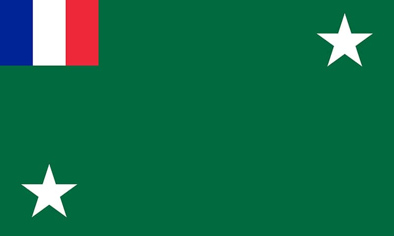 The flag of French Togoland. (1957-1958)