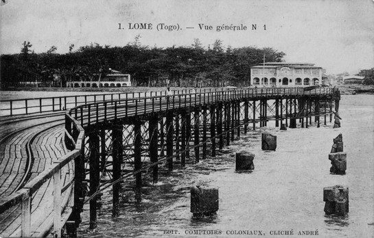 A bridge at Wharf de Lome