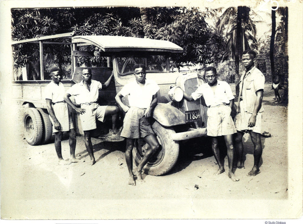 Photo of a group of men wearing kakhi short and white shirts